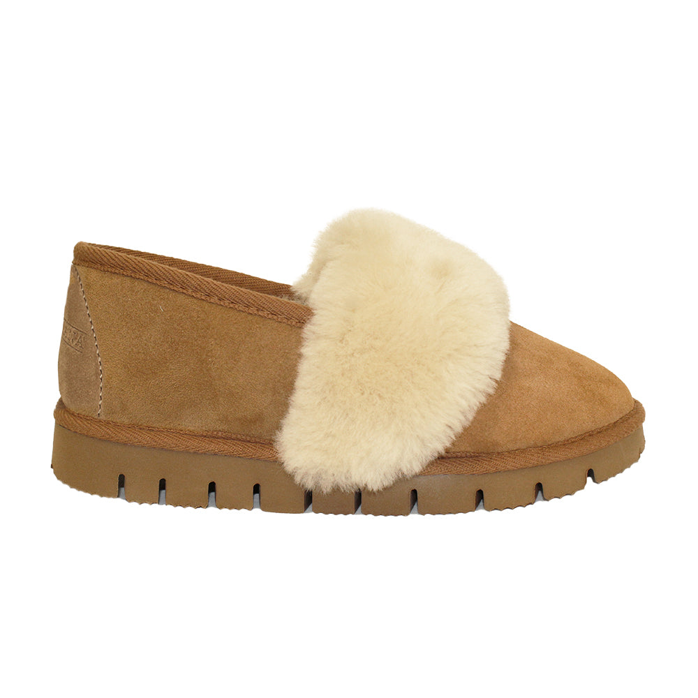 Texelana - Premium Fluffy loafer | fur shoe
