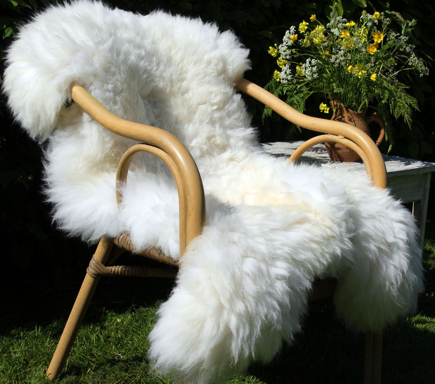 Texelana - schapenvacht | wit