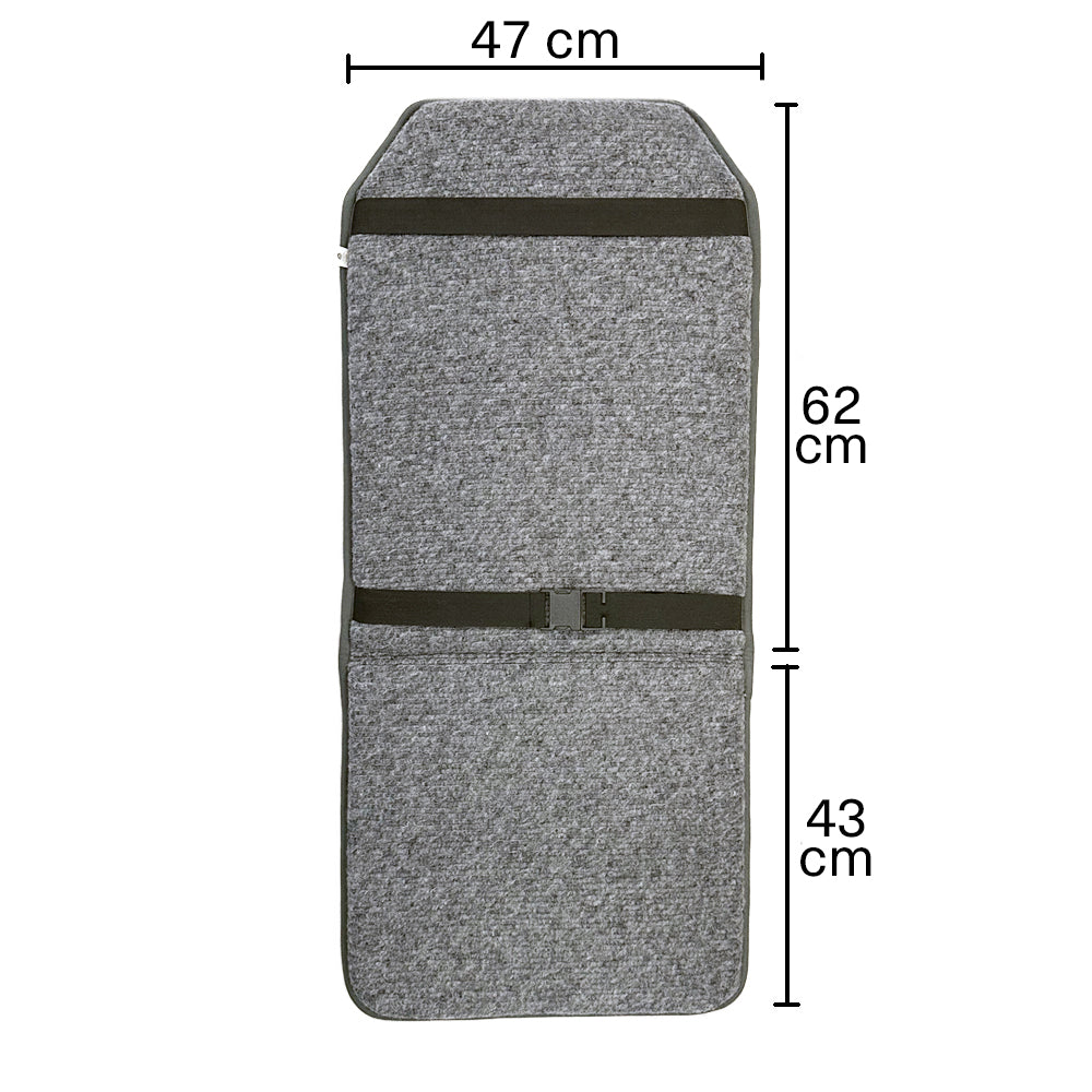 Flokati - Wave | merino wool car seat cushion