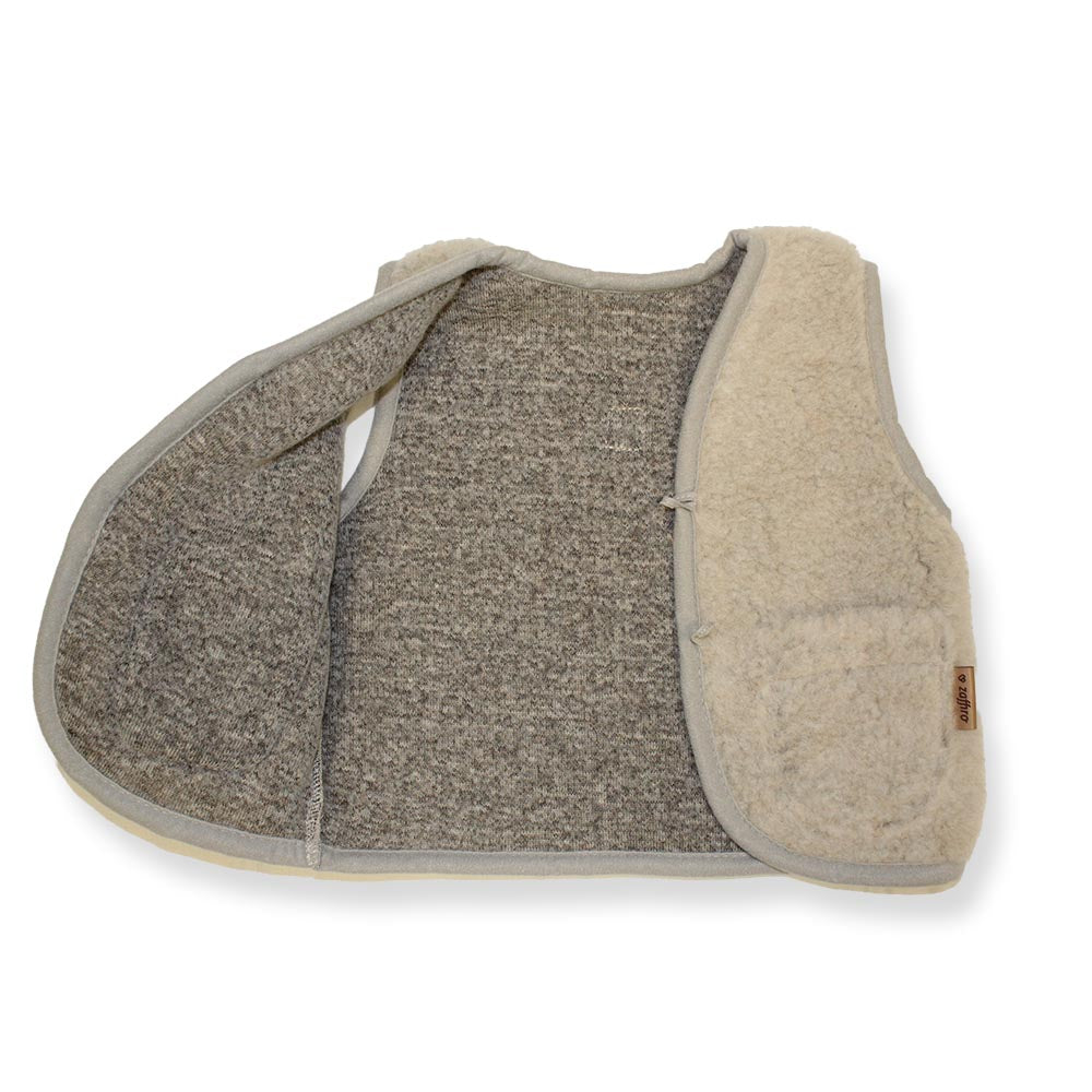 Zaffiro - Baby vest | woolen children's body warmer