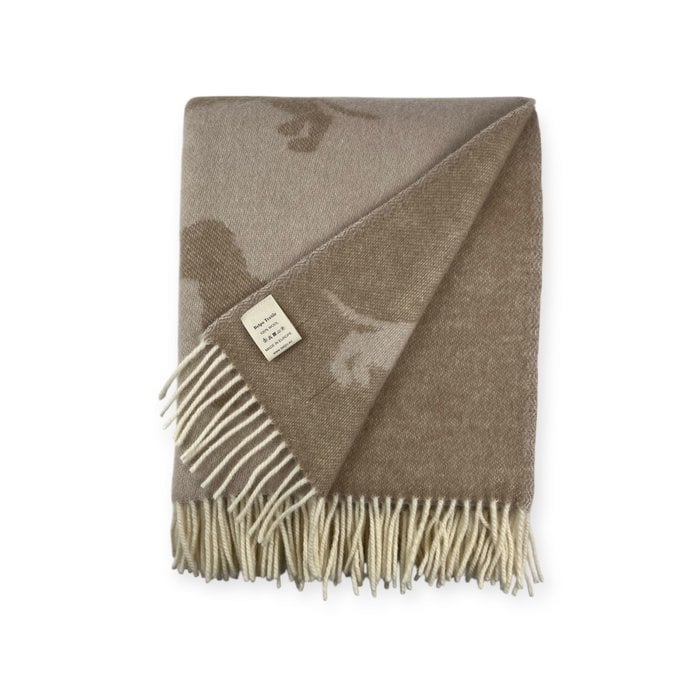 Belpo - Plaid Dackel | Wollplaid