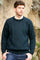 West End - C1347 | Irish wool sweater with round neck