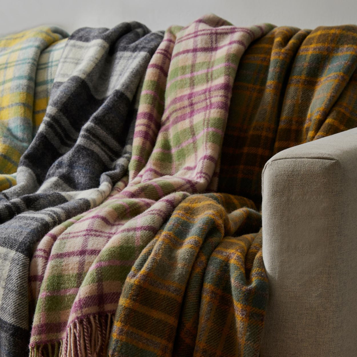 Tweedmill - Cottage check | wool plaid