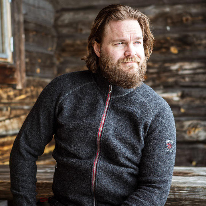 Ivanhoe of Sweden - Danny FZ | woolen men's cardigan