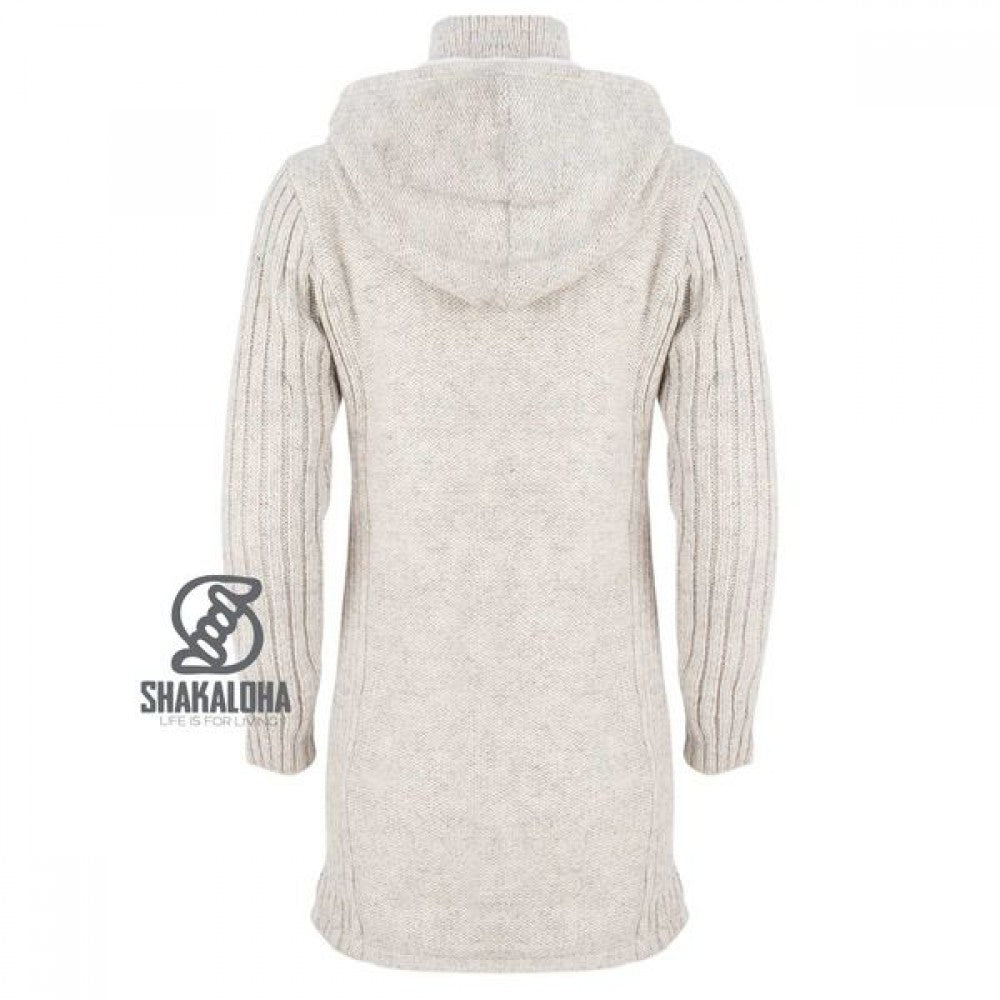 Shakaloha - Supermodel Ziphood | women's wool cardigan