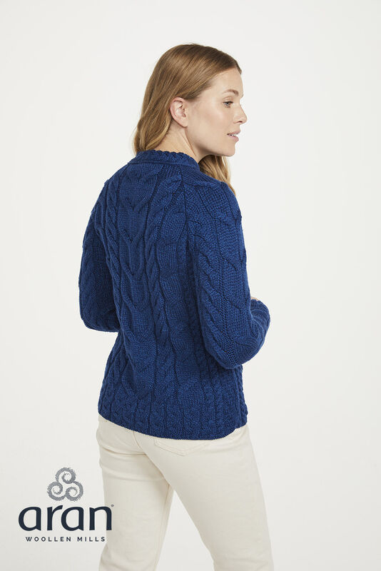 Aran Woollen Mills - B951 | women's wool sweater