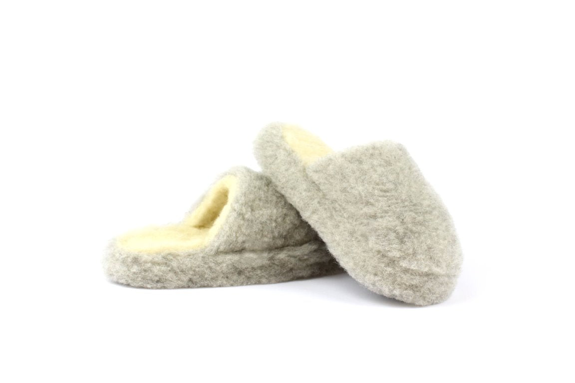 Yoko Wool - Mule Slipper Basic | Hausschuhe aus Schafwolle