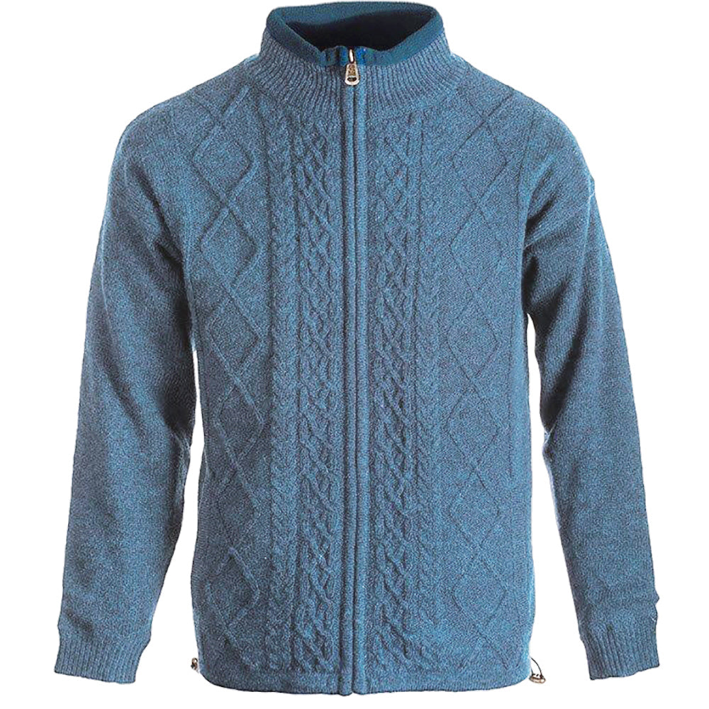 Aran Woollen Mills - S361 | wool men's cardigan