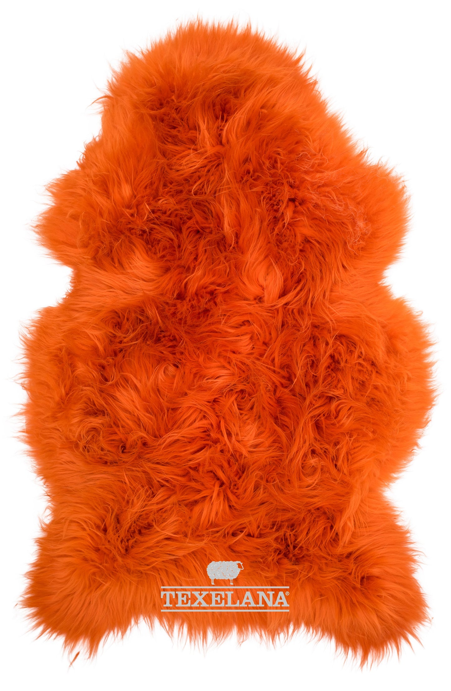 Texelana - gefärbtes Schaffell | Orange