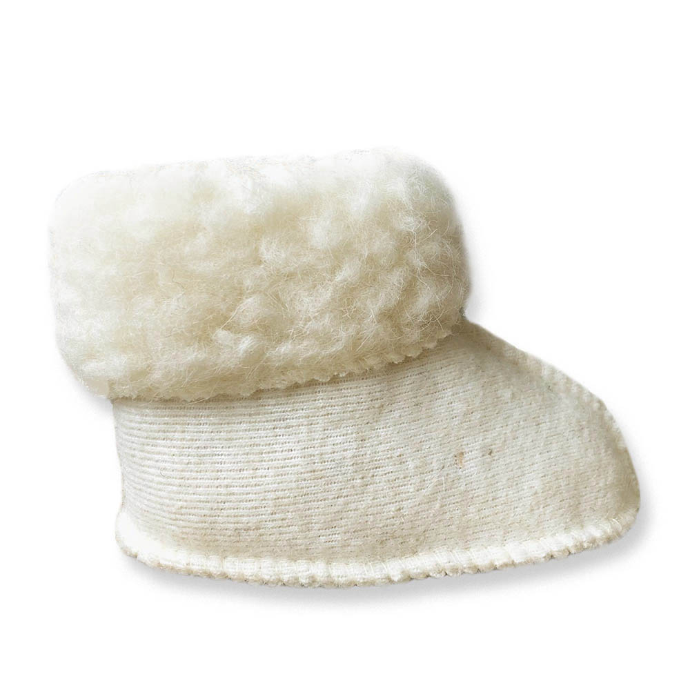 Yoko Wolle - Miki | Baby-Hausschuhe aus Wolle