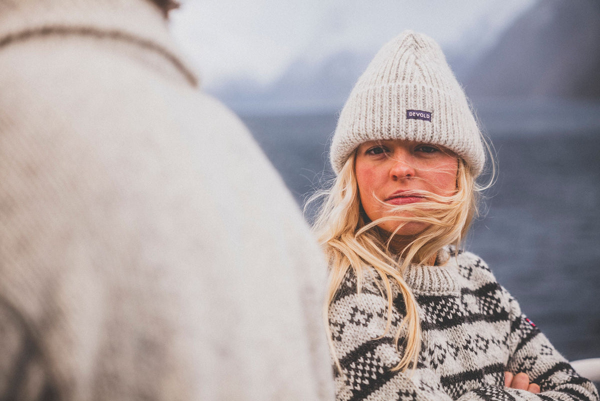 Aran Woollen Mills - B538 | hoofdband van merinowol Natural