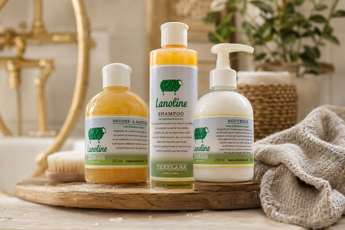 Texelana - cadeaupakket Den Burg | douche-/badschuim + shampoo + bodymilk