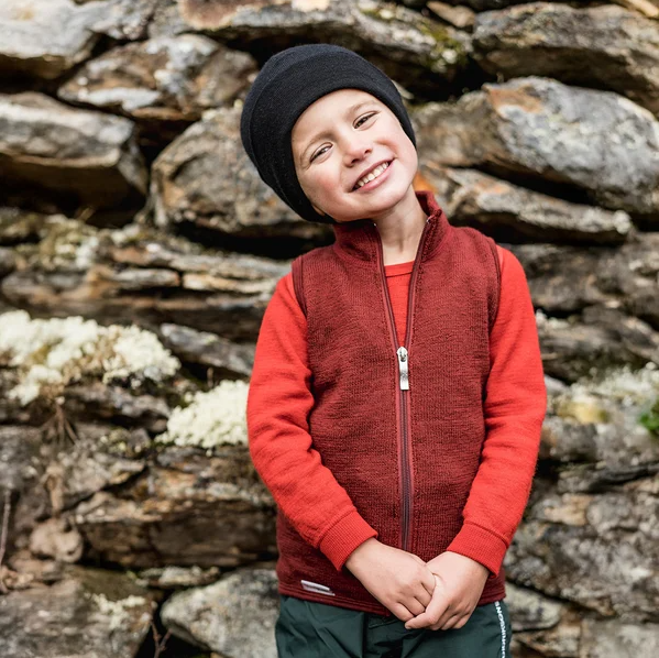 Wollen kinder thermokleding