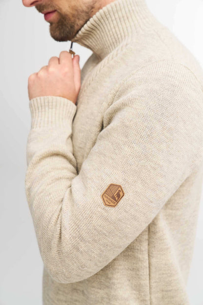 Ivanhoe Knitted in Sweden - NLS Elm | woolen men's sweater