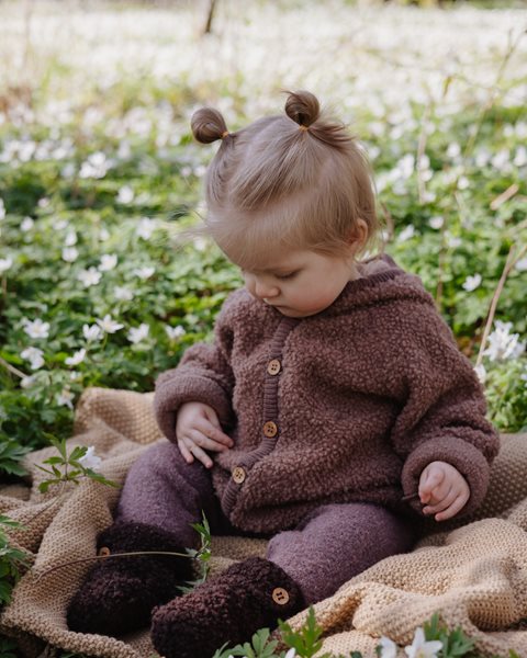Smallstuff - Cardigan hoodie | woolen baby cardigan