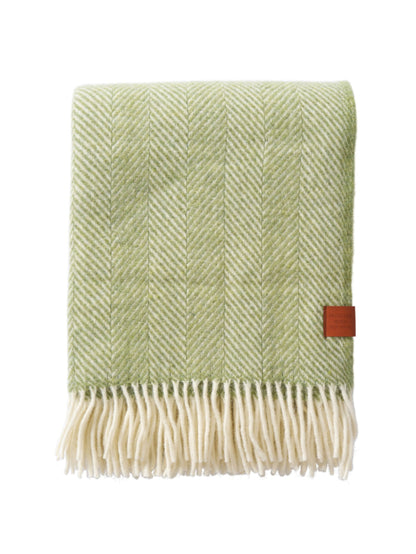 Klippan - Herringbone | blanket with recycled wool