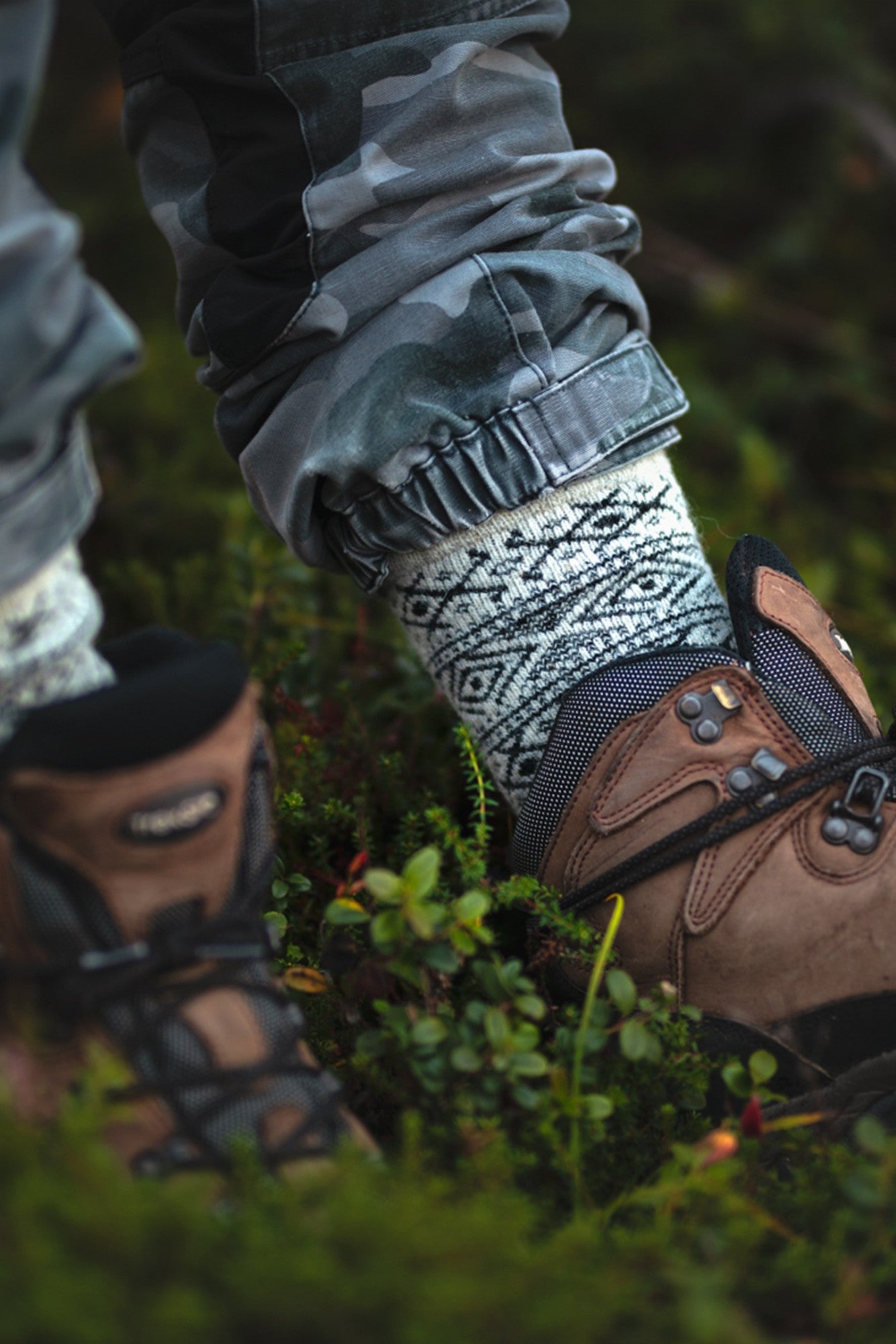 Woolwear - HOS 807 Norway Flag | woolen socks