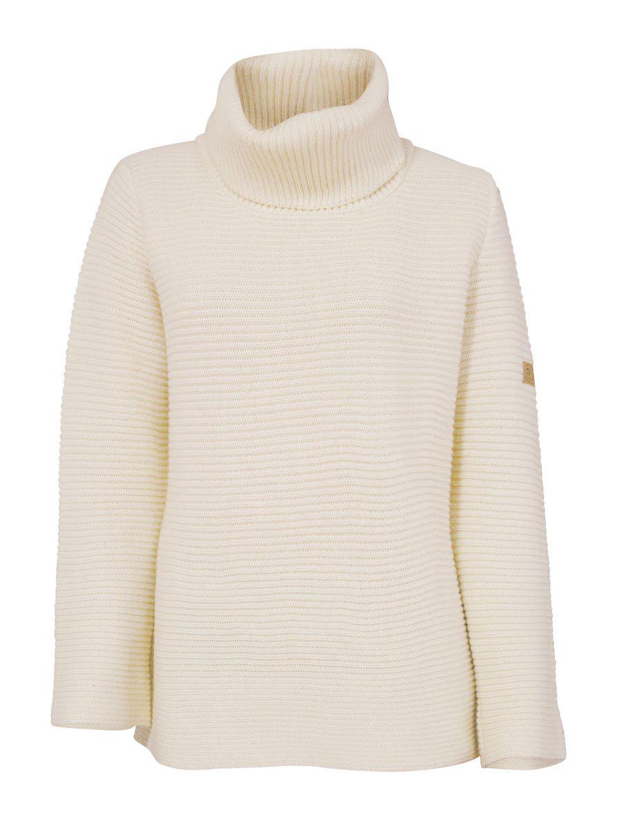 Ivanhoe Knitted in Sweden - NLS Holly | wollen damestrui Natural white