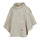 Ivanhoe of Sweden - NLS Humla | poncho made of undyed wool