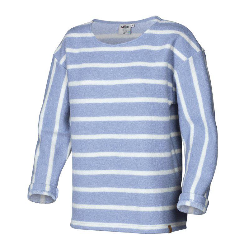 Ivanhoe Knitted in Sweden - Bystad | wollen damestrui Forever blue