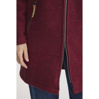 Ivanhoe - Madbacken coat | 100% wollen jas van gekookte wol