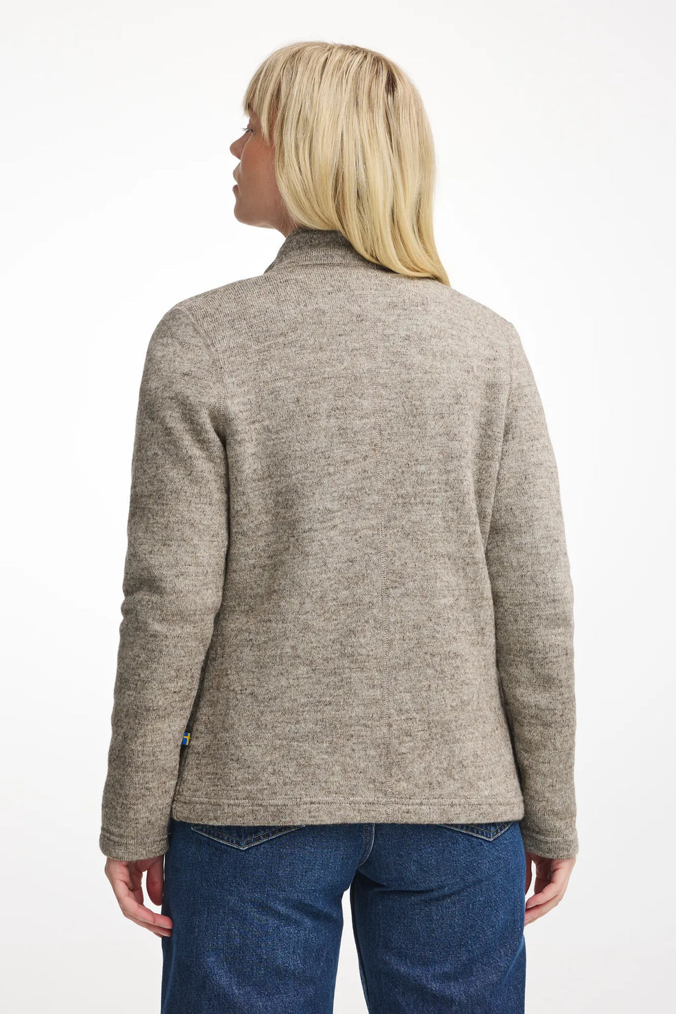 Ivanhoe Knitted in Sweden - NLS Twig FZ | damesvest met rits