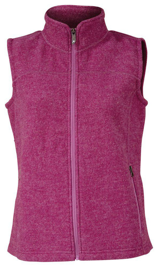 Ivanhoe Knitted in Sweden - Beata Vest | wollen dames bodywarmer Very berry