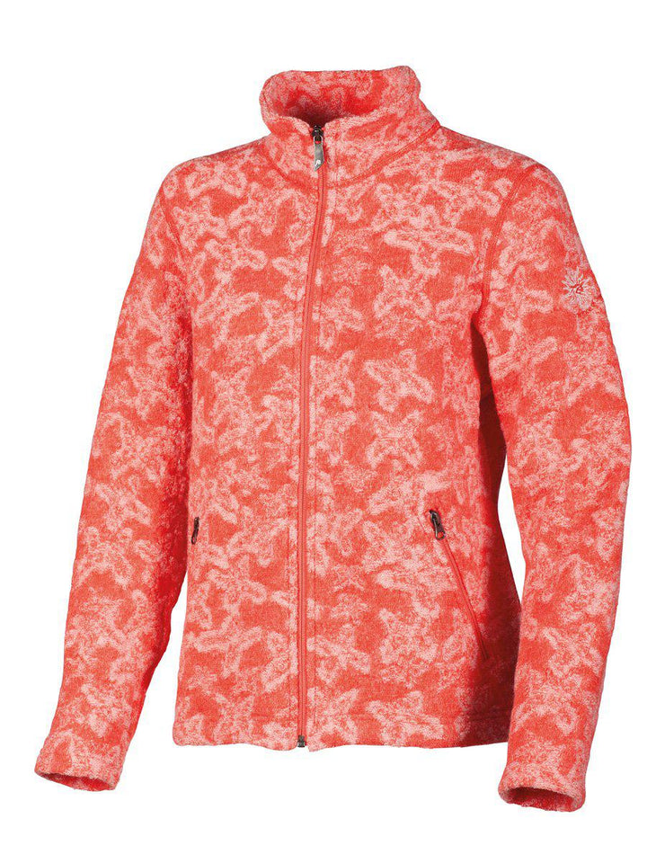 Ivanhoe of Sweden - Eira Jacquard | wollen damesvest met rits