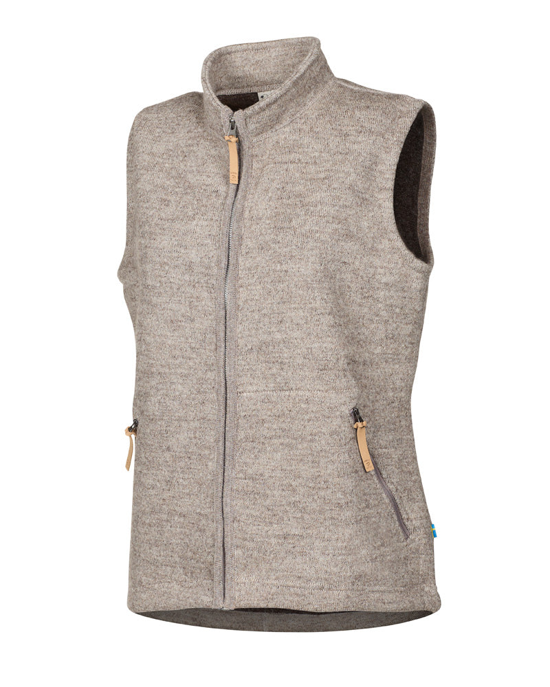 Ivanhoe Knitted in Sweden - NLS Coco Vest | wollen dames bodywarmer