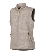 Ivanhoe Knitted in Sweden - NLS Coco Vest | wollen dames bodywarmer Latte