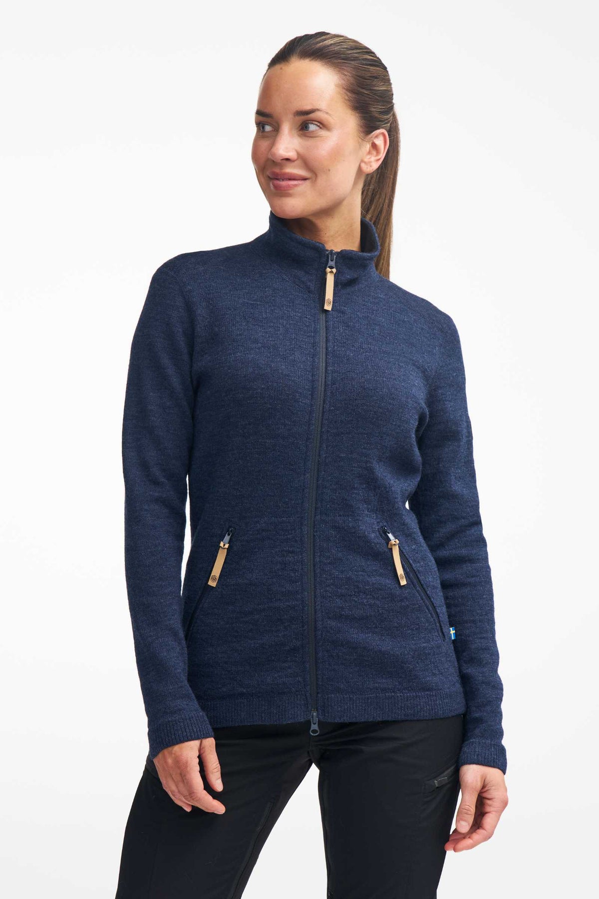 Ivanhoe Knitted in Sweden - Woollen JKT FZ | sportief damesvest