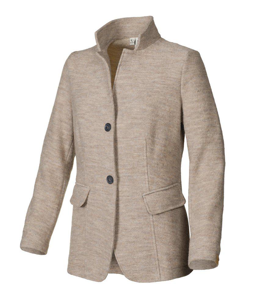 Ivanhoe Knitted in Sweden - GY Hyltan | wollen damesjas Sand