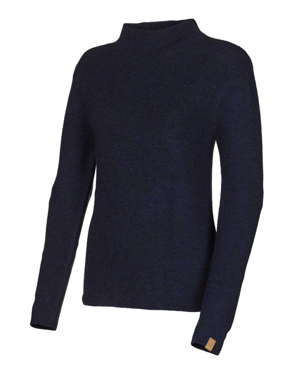Ivanhoe Knitted in Sweden - GY Solberga | damestrui van merinowol Navy