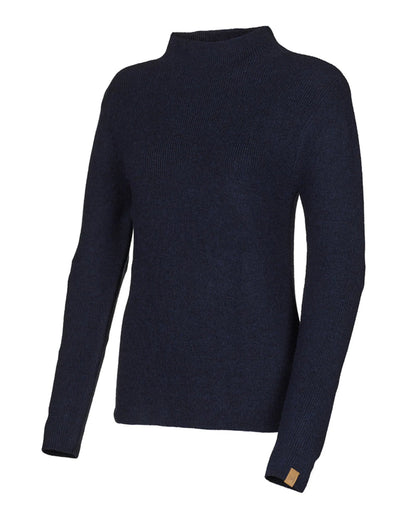 Ivanhoe Knitted in Sweden - GY Solberga | damestrui van merinowol Navy