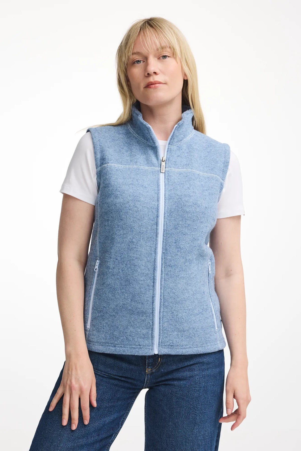 Ivanhoe Knitted in Sweden - Beata Vest | wollen dames bodywarmer