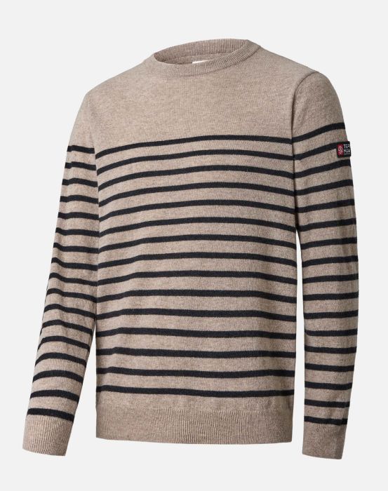 Ternua - North Pond M | wollen herentrui Beige