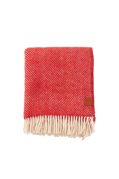 Klippan - Herringbone | blanket with recycled wool
