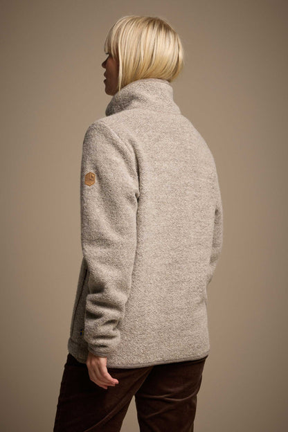 Ivanhoe Knitted in Sweden - 1946 Jacket | wollen vest met rits