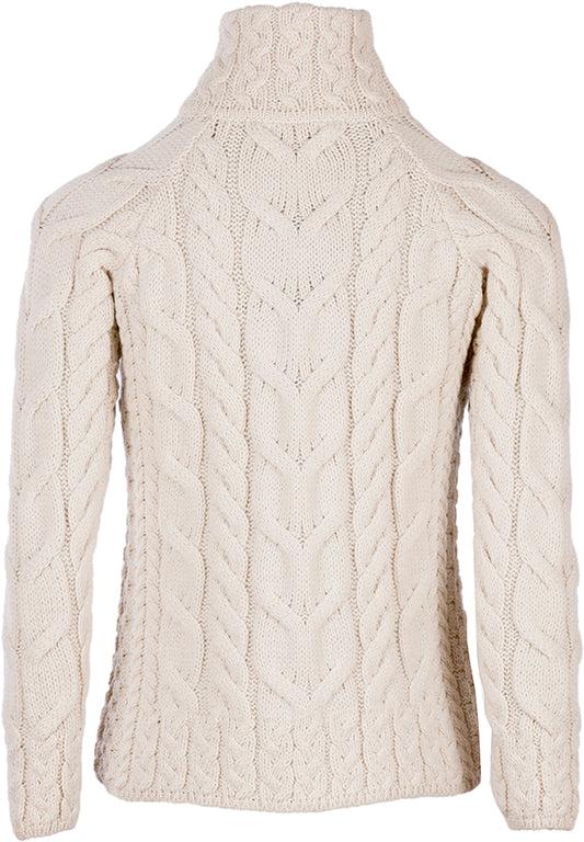 Aran Woollen Mills - B841 | wollen damesvest