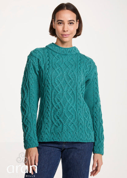 Aran Woollen Mills - C988 | damestrui van zachte merinowol