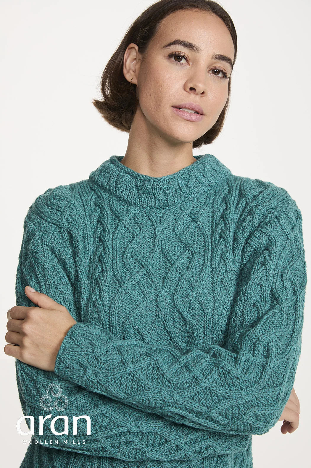 Aran Woollen Mills - C988 | damestrui van zachte merinowol