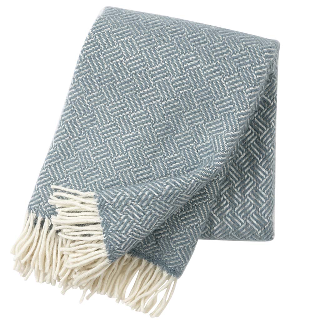 Klippan - Samba | plaid van lamswol Lead grey