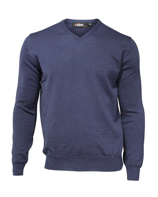 Ivanhoe of Sweden - V-neck | men's sweater made of merino wool