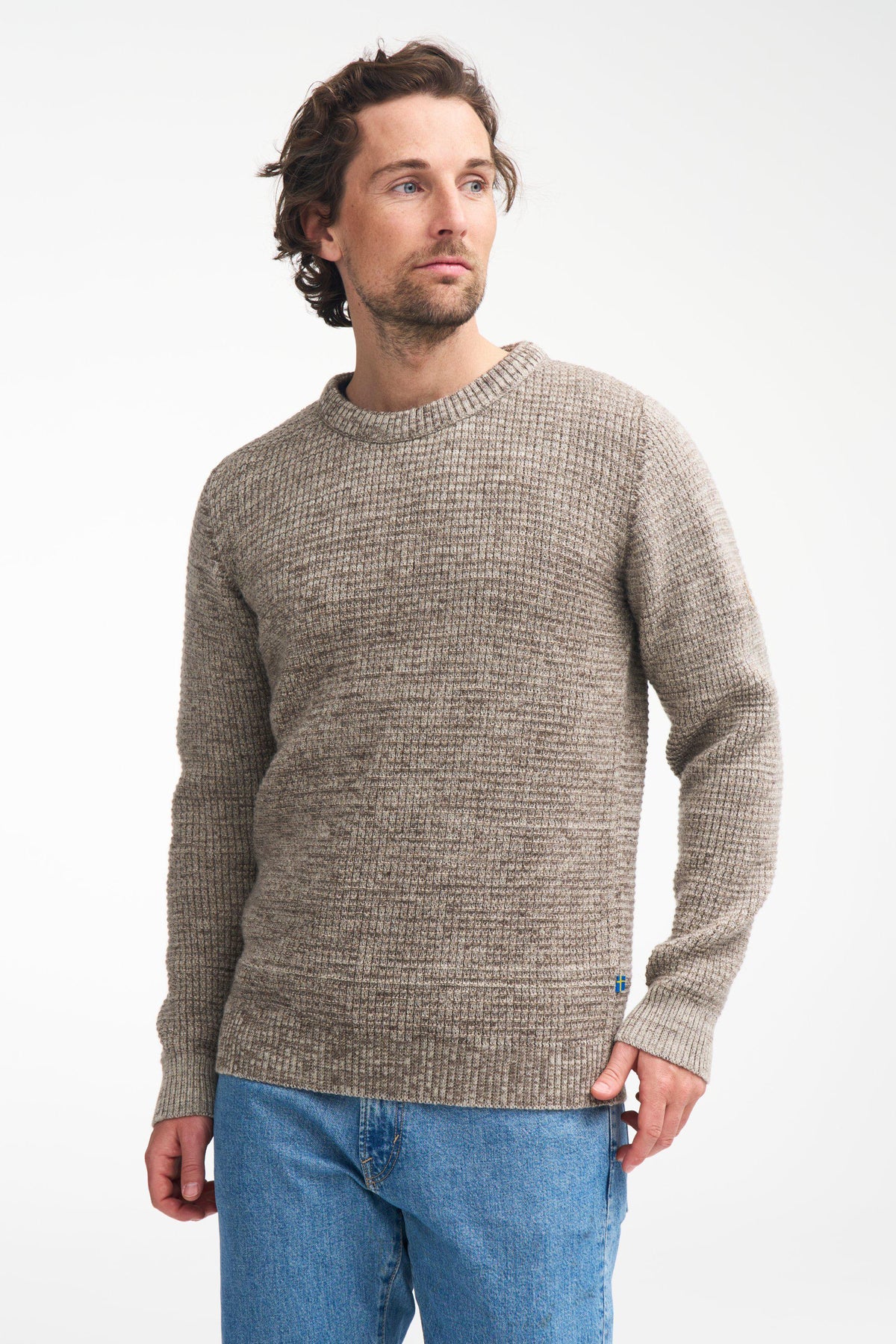 Ivanhoe Knitted in Sweden - NLS Petal male | wollen herentrui