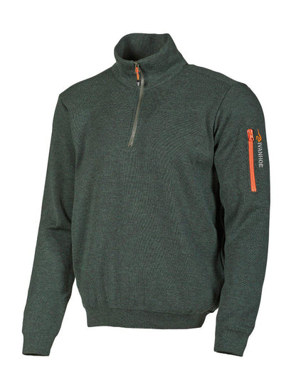 Ivanhoe of Sweden - Hadar half zip | wool men's sweater