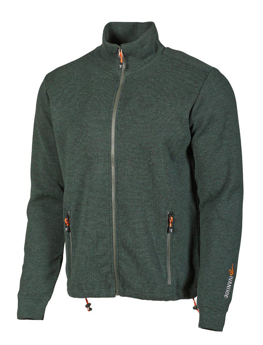 Ivanhoe Knitted in Sweden - Hadar FZ | wollen herenvest
