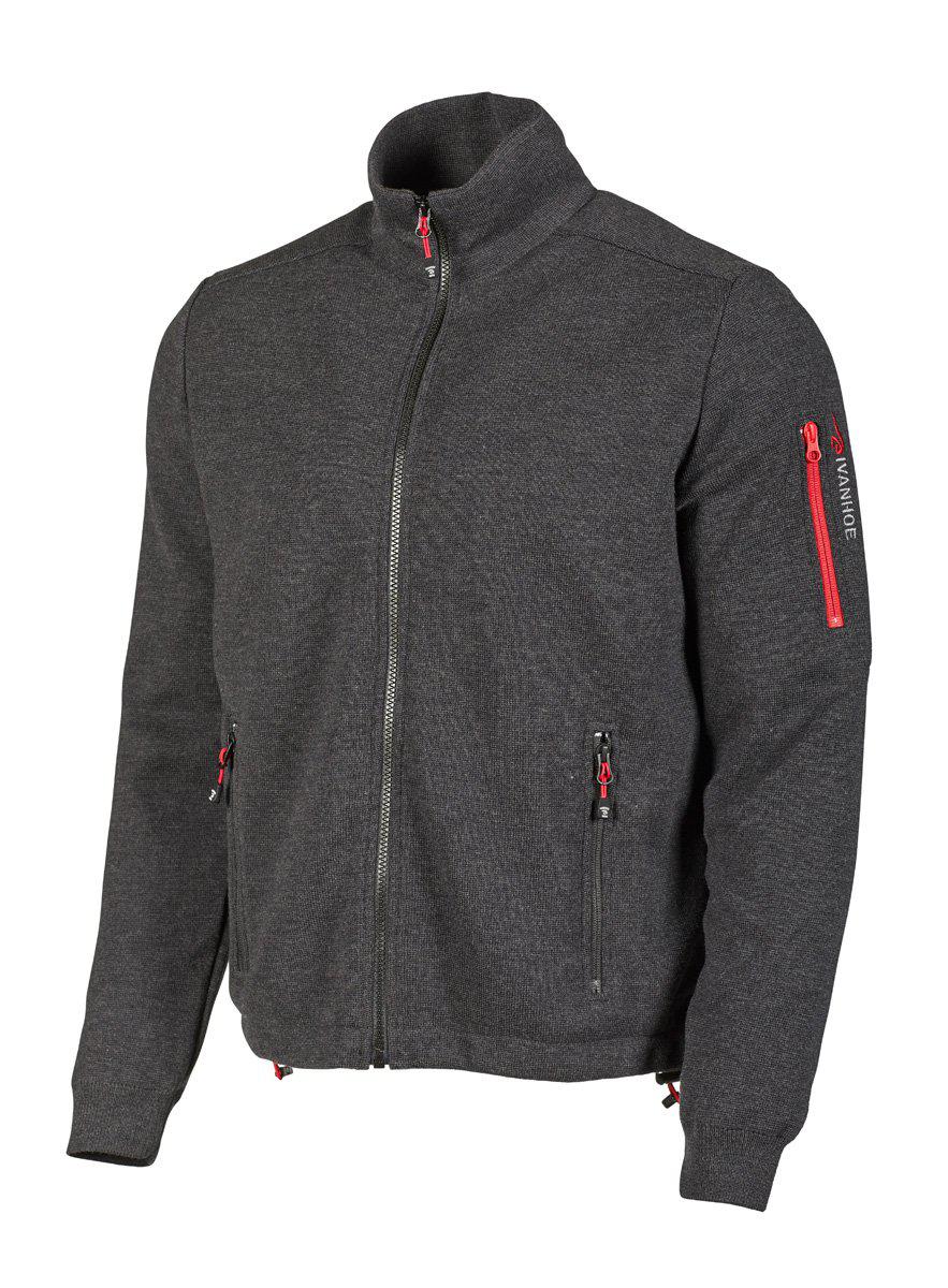 Ivanhoe of Sweden - Hadar FZ WB | merino wool windbreaker for men