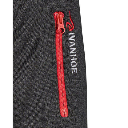 Ivanhoe of Sweden - Hadar HZ WB | Windbreaker-Pullover aus Merinowolle