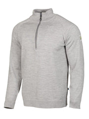 Ivanhoe Knitted in Sweden - Jojje HZ | wollen herentrui Grey marl