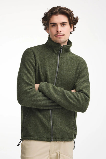 Ivanhoe Knitted in Sweden - Bruno FZ | wollen herenvest